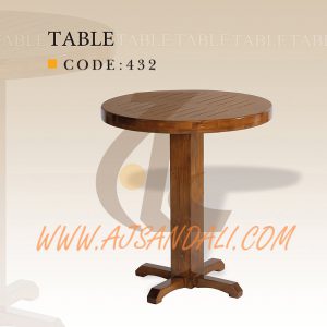 میز چوبی عاج کد 432