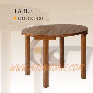 میز چوبی عاج کد 436