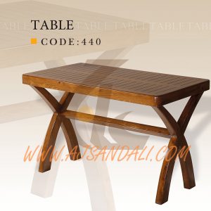 میز چوبی عاج کد 440