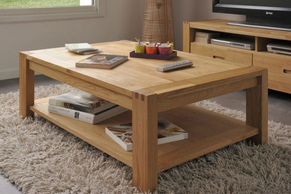 معیارهای انتخاب میز جلو مبلی چوبی