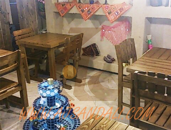 میز و صندلی رستوران سنتی