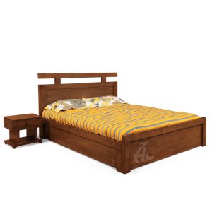 جدیدترین تخت خواب تمام چوب