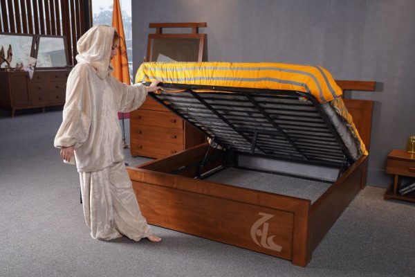 اندازه تخت خواب های چوبی