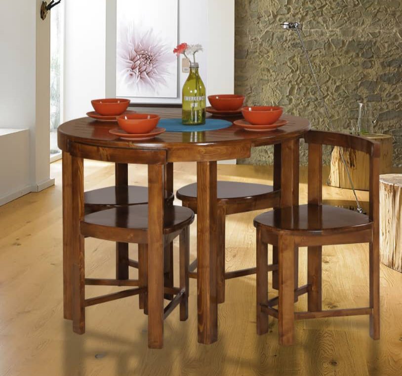 میز و صندلی چوبی نهارخوری