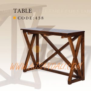 میز چوبی عاج کد 438
